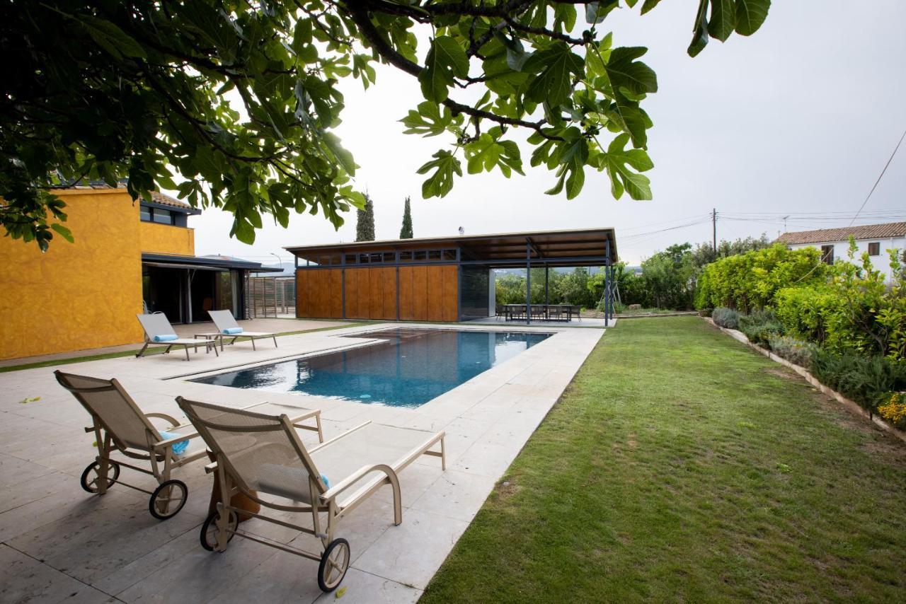 Masia Cal Sisplau, Con Piscina Y Rodeada De Vinedos A 10 Minutos De Vilafranca Del Penedes, Barcelona ,Cataluna San Martín Sarroca Zewnętrze zdjęcie